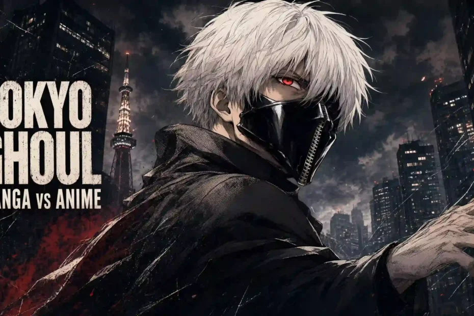 tokyo ghoul manga vs anime differences